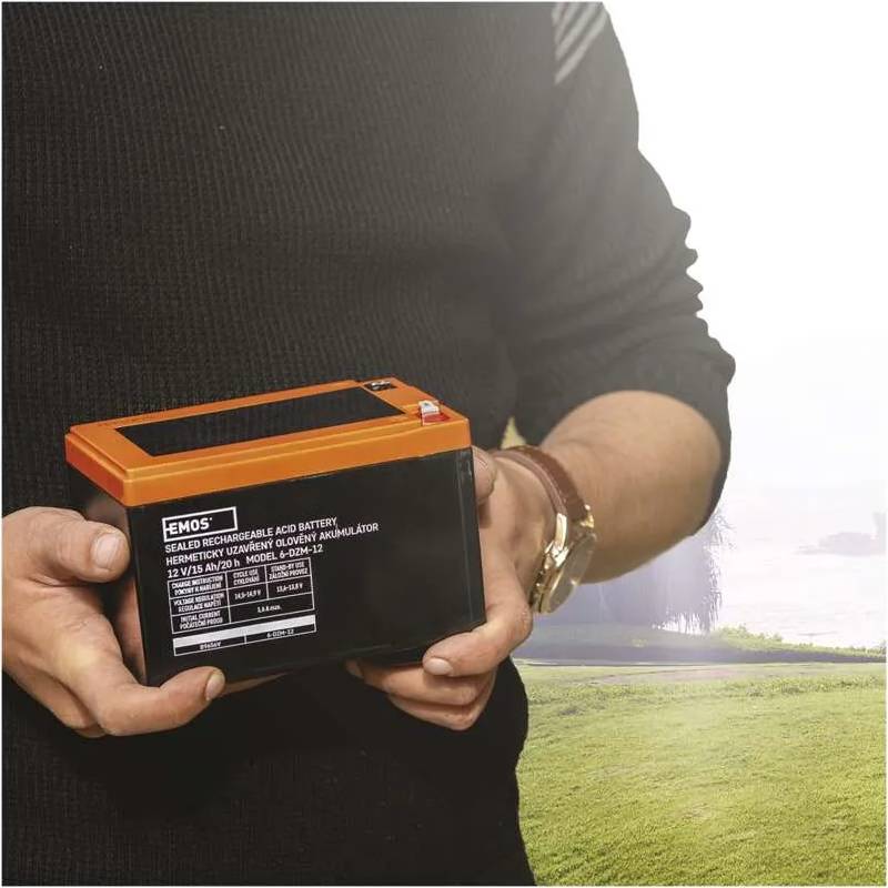 Аккумулятор EMOS B9656V AGM 12V Размеры 150 х 100 х 102