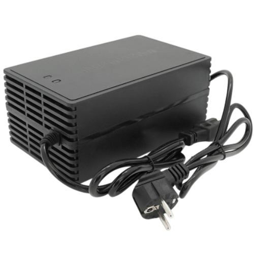 Зарядное устройство VOLTRONIC для Li-ion 72V 8 A (YT-SL750-84008P) Совместимость для аккумуляторов Li-ion 72V(84V), 20S, 8A, 750W, штекер Triangle plug