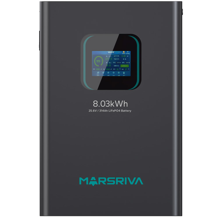 Аккумулятор MARSRIVA LiFePO4 25.6V/314Ah 8.03kWh (MR-LBP24-314-WMT)