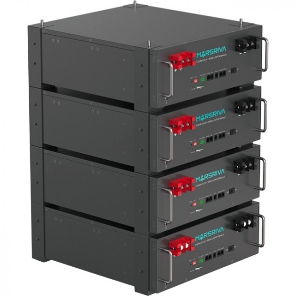 Аккумулятор MARSRIVA MR-LFP5.12-LRT LiFePO4 Battery 51.2V/100Ah Напряжение 51.2