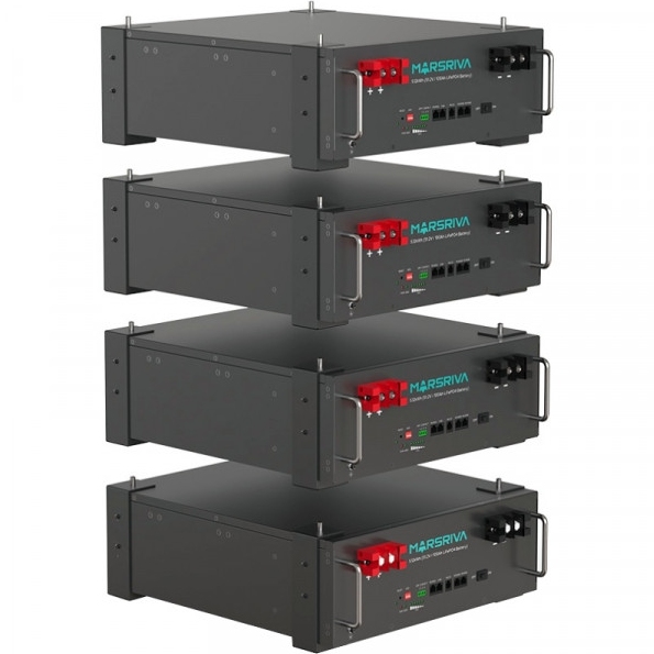 Аккумулятор MARSRIVA MR-LFP5.12-LRT LiFePO4 Battery 51.2V/100Ah Емкость 100