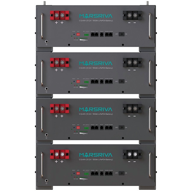 Аккумулятор MARSRIVA MR-LFP5.12-LRT LiFePO4 Battery 51.2V/100Ah