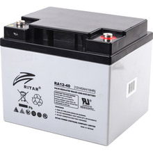 Акумулятор RITAR AGM 12V 40Ah Grey (RA12-40)