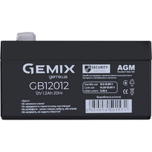 Аккумулятор GEMIX Security Series AGM 12V 1.2Ah (GB12012)