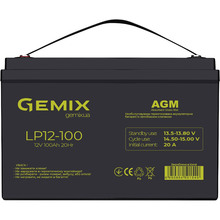 Аккумулятор GEMIX 12V 100Ah AGM (LP12-100)