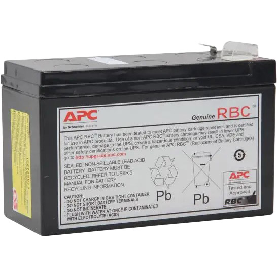 

Аккумулятор APC Replacement Battery Cartridge #110 (APCRBC110), Батарея Replacement Battery Cartridge #110