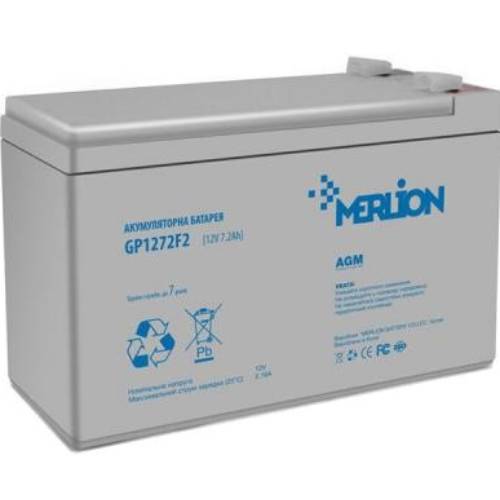 Акумулятор MERLION 12V-7.2Ah (GP1272 F2)