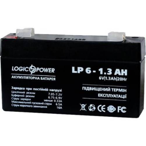 Аккумулятор LOGICPOWER LPM 6V 1.3 Аh (4157)