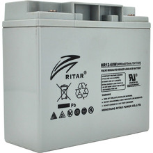Акумулятор RITAR AGM 12V 17Ah Grey (HR1260W)
