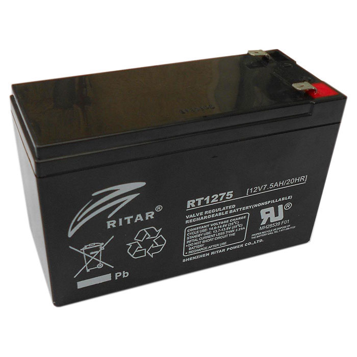 Акумулятор RITAR AGM 12V-7.5Ah (RT1275)