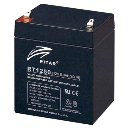 Аккумулятор RITAR для ИБП AGM 12V-5Ah (RT1250B)