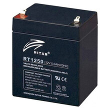 Акумулятор RITAR для ДБЖ AGM 12V-5Ah (RT1250B)