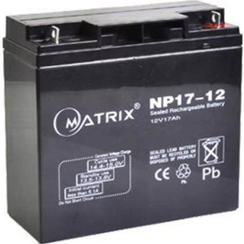 Аккумулятор MATRIX для ИБП 12V-17Ah (NP17-12)