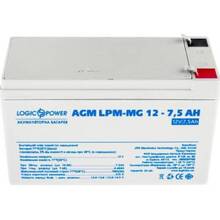 Акумулятор LOGICPOWER для ДБЖ LPM MG 12V-7.5Аh (6554)