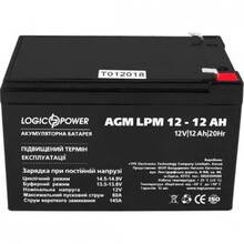 Акумулятор LOGICPOWER для ДБЖ LPM 12V-12Аh (6550)