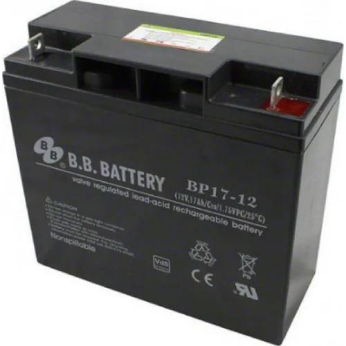 

Аккумулятор BB BATTERY BP для ИБП 12V-17Ah (BP17), Батарея до ДБЖ Battery BP 12V - 17Ah BP17
