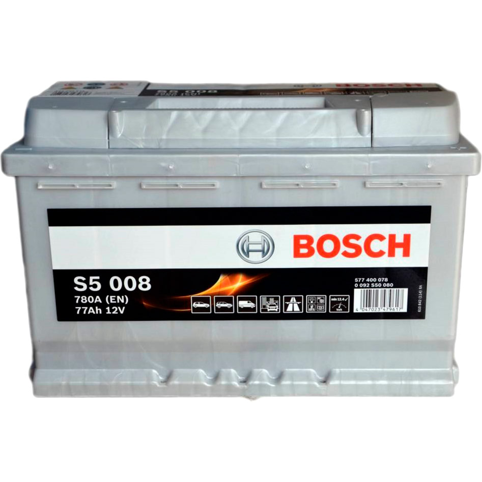 Аккумулятор Bosch 77 Аh (0 092 S50 080)