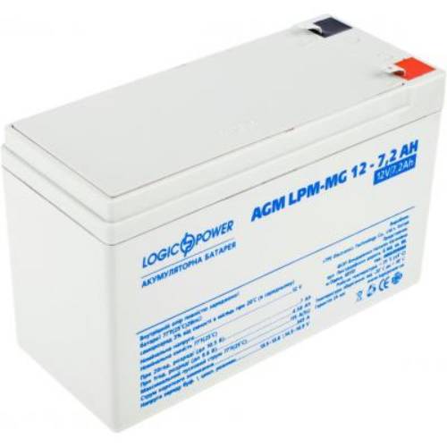 Аккумулятор LOGICPOWER LPM MG 12В 7.2Ач (6553) Напряжение 12
