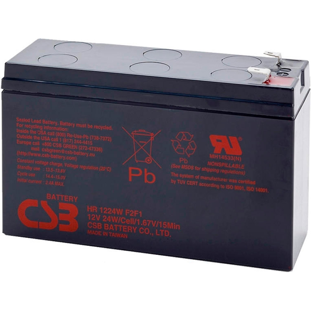 Акумулятор CSB 12V 7.0Ah (HR1224)