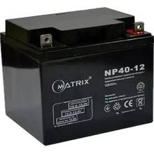 Аккумулятор MATRIX 12V 40AH (NP40-12)