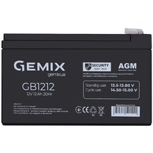 Аккумулятор GEMIX 12В 12Aч (GB1212)
