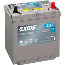 Акумулятор Exide Premium 40 Ач Єв (-/+) Asia (350EN) (EA406)