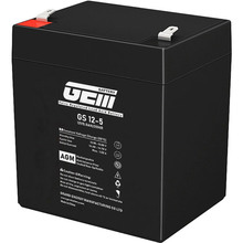 Акумулятор GEM BATTERY 12V 5Ah Black (GS 12-5)