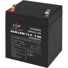 Акумулятор LOGICPOWER AGM LPM 12V 5AH (LP3861)