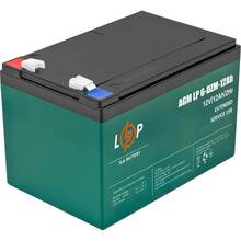 Акумулятор LOGICPOWER AGM 6-DZM-12 12V 12AH (LP3536)