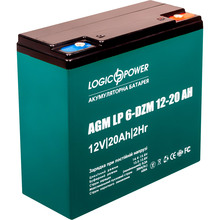 Аккумулятор LOGICPOWER AGM LP 12V 20AH 6-DZM-12-20 (LP5438)