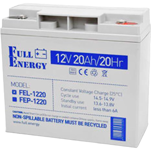 Акумулятор FULL ENERGY GEL FEL-1220 12V 20AH (FEL-1220)