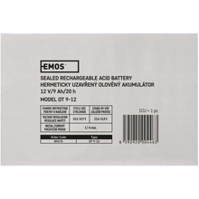 Акумулятор EMOS AGM 12V 9AH (B9675)