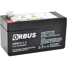 Акумулятор ORBUS AGM 12V 1.3Ah (ORB1213)