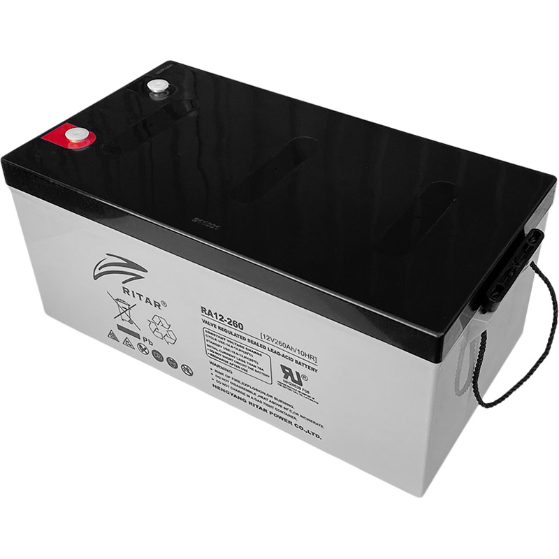 Аккумулятор RITAR AGM 12V 260Ah Grey (RA12-260)