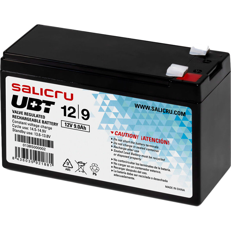 Акумулятор SALICRU UBT12/9 12V 9Ah (013BS000002)