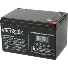 Аккумулятор ENERGENIE AGM 12V 12Ah Black (BAT-12V12AH)