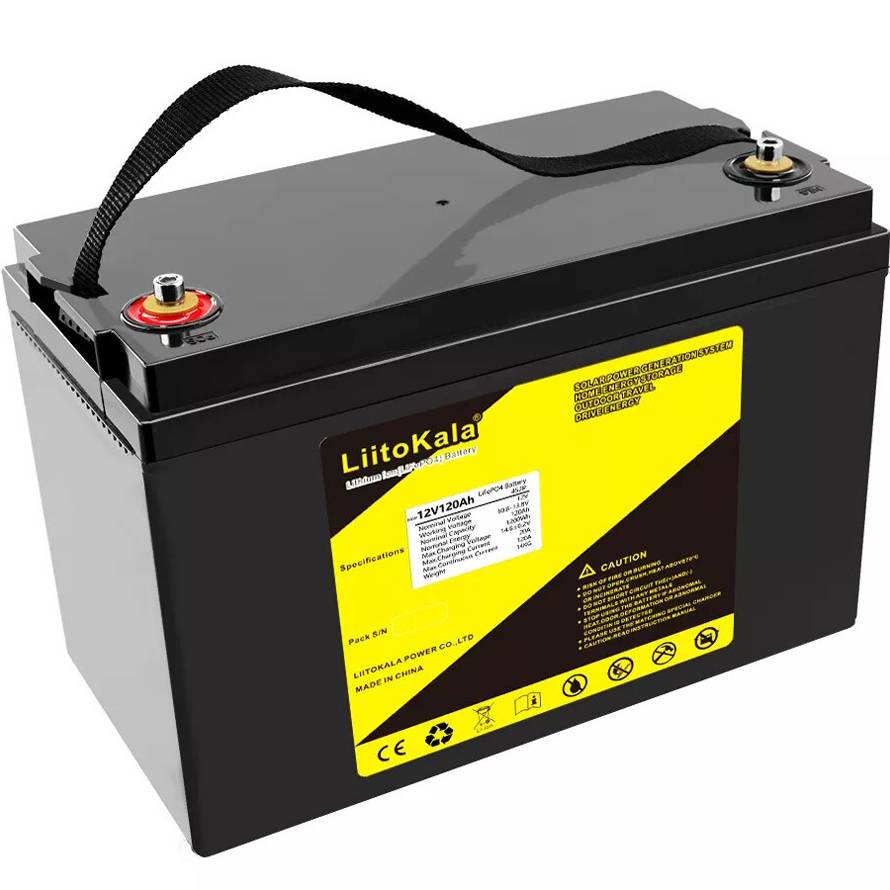 Фото - Батарея для ИБП Liitokala Акумуляторна батарея  LiFePO4 12V 120Ah  12V120Ah LiF (4S2P)