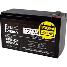 Акумулятор FULL ENERGY FEP-127 12V 7AH (FEP-127) AGM