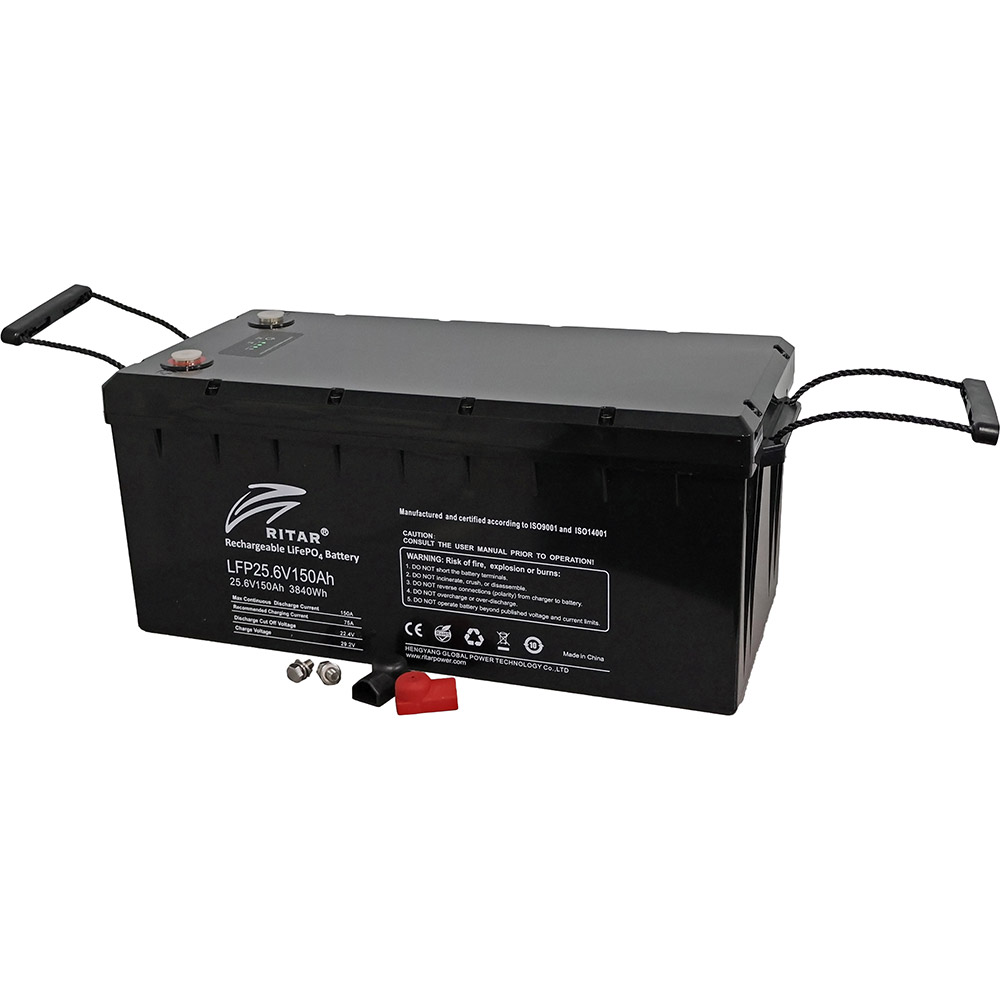 Аккумулятор RITAR LiFePo4 24V 150Ah Black (LFP25.6V150Ah G2) Тип для ИБП