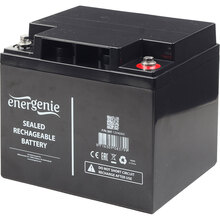 Акумулятор ENERGENIE AGM 12V 40Ah Black (BAT-12V40AH)