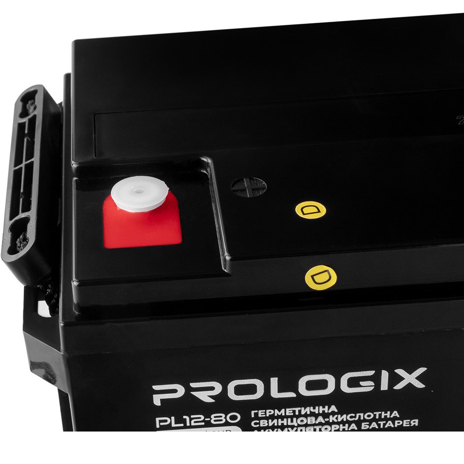 Акумулятор PROLOGIX AGM 12V 80AH (PL12-80) Сумісність Джерела безперебійного живлення