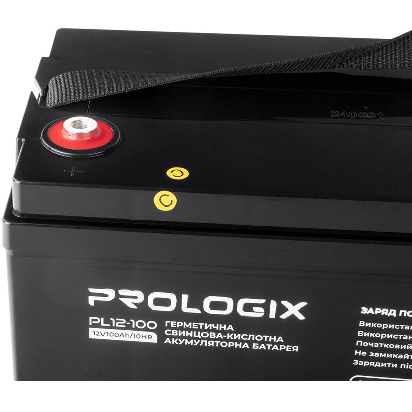 Аккумулятор PROLOGIX AGM 12V 100AH (PL12-100) Совместимость Источники бесперебойного питания