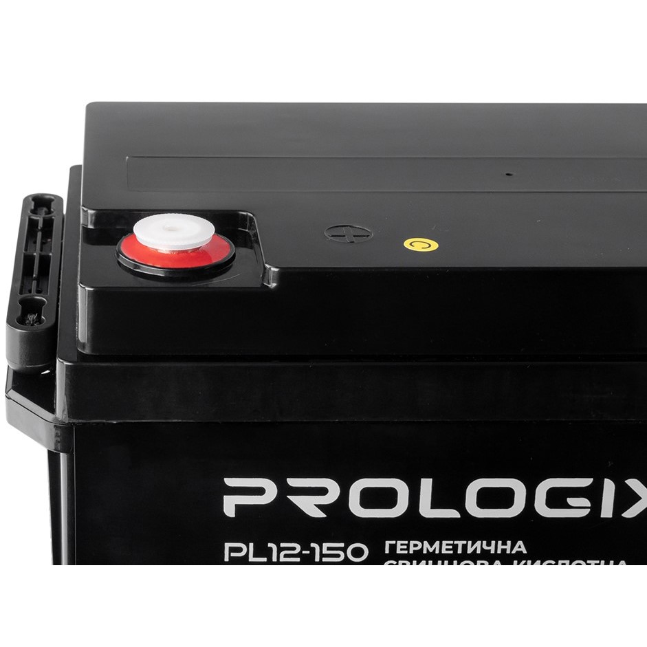 Акумулятор PROLOGIX AGM 12V 150AH (PL12-150) Розміри 483 x 170 x 240