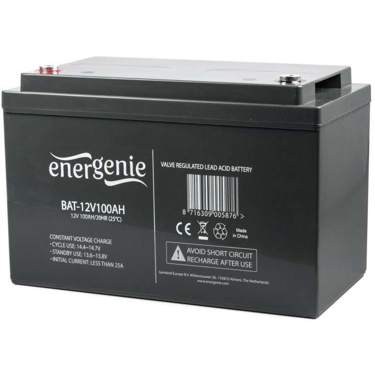 Акумулятор ENERGENIE BAT-12V100AH