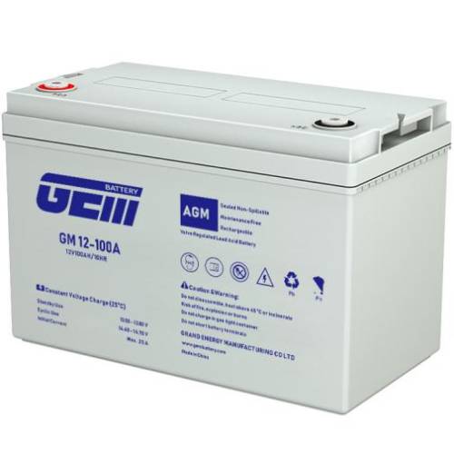 Акумулятор GEM BATTERY 12V 100A AGM (GM 12-100)