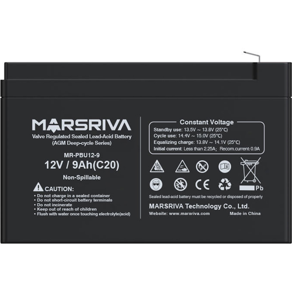 Аккумулятор MARSRIVA MR-PBU12-9