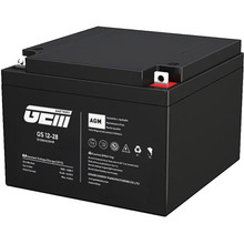 Акумулятор GEM BATTERY 12В 28Ач AGM (GS 12-28)