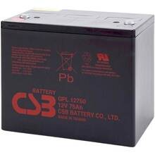 Аккумулятор CSB GPL12750 12V 75Ah