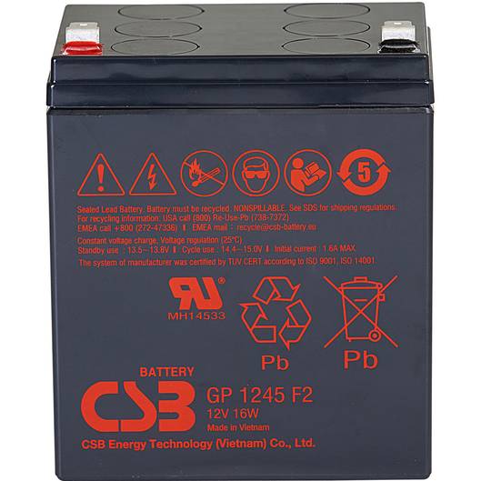 Акумулятор CSB GP1245 12V 4.5Ah