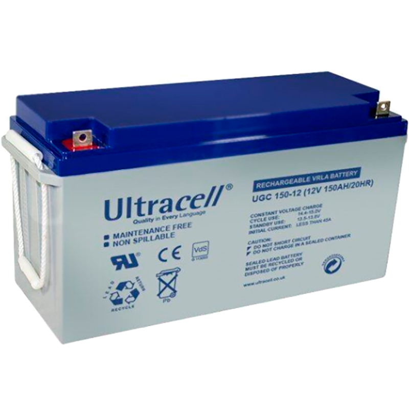 Аккумулятор ULTRACELL UCG150-12 GEL 12V 150Ah White (UCG150-12)